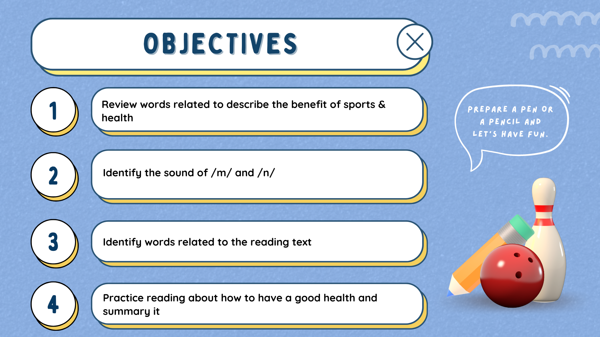 1. Objectives